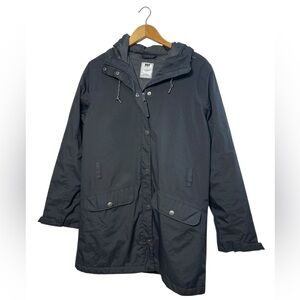 Helly Hansen Black Trench Coat